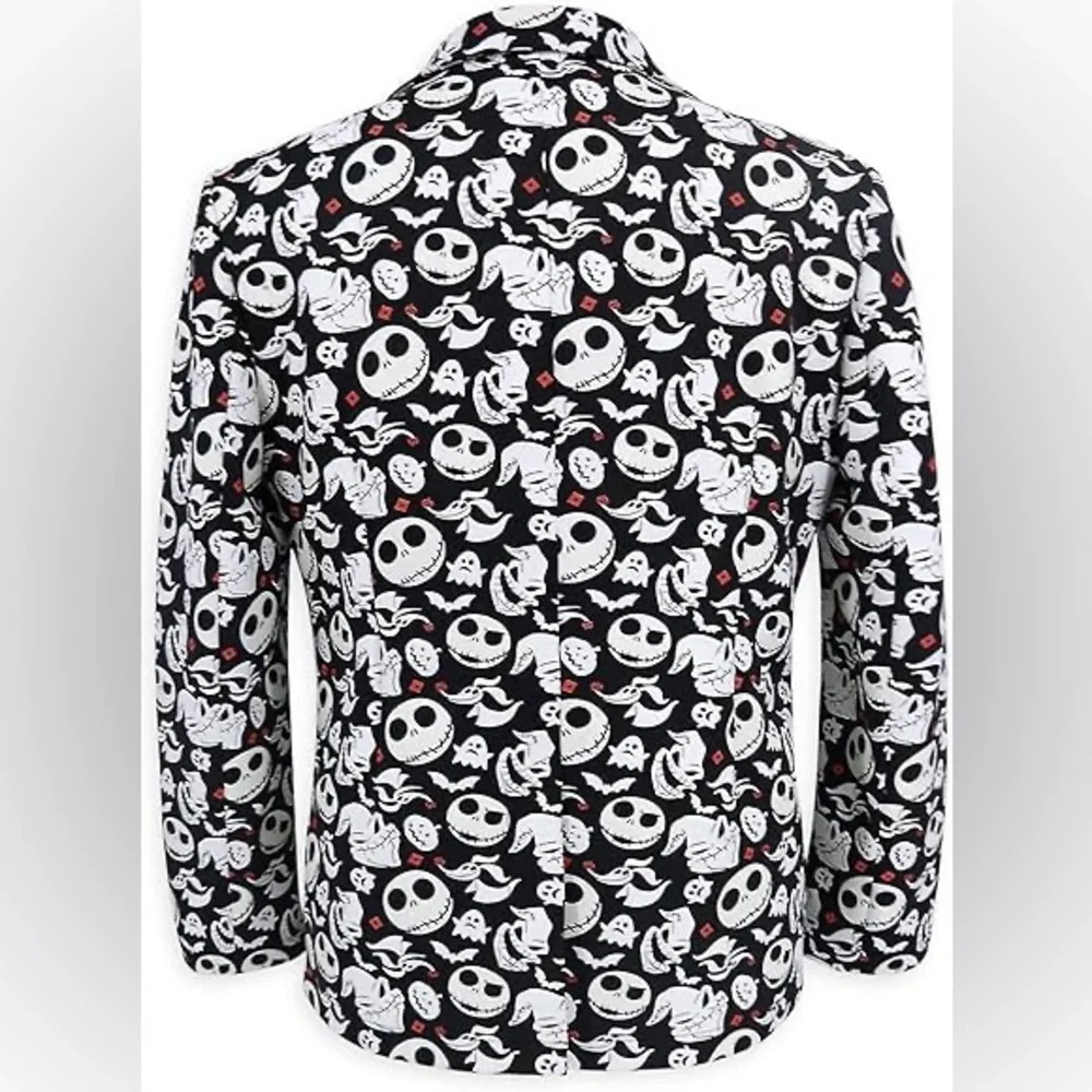 The Nightmare Before Christmas Jack Glow-in-the-Dark Jacket for Adults S/M